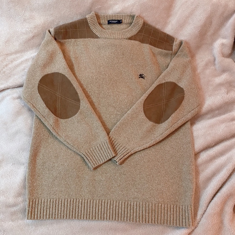Burberry brown knitted sweater sweatshirt
